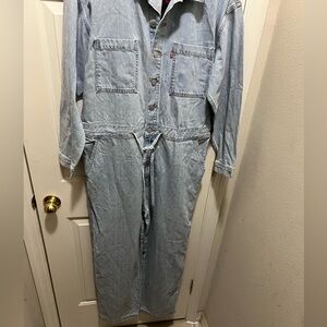 Levi's Classic Light Blue Denim Jumpsuit